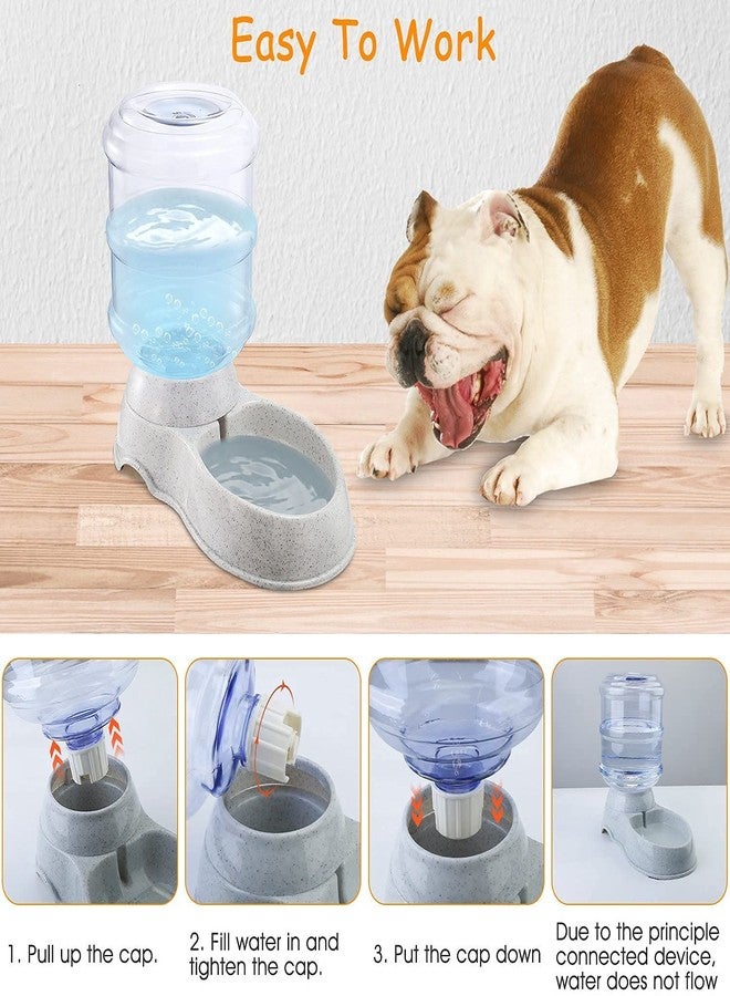 TGOPIT موزع مياه للحيوانات الأليفة ذاتي التوزيع من تي جوبيت - موزع مياه أوتوماتيكي للكلاب والقطط يعمل بالجاذبية - موزع مياه للحيوانات الأليفة - وعاء ماء للكلاب - وعاء ماء أوتوماتيكي للحيوانات الأليفة (متعدد الألوان) قطعة واحدة - Image 4